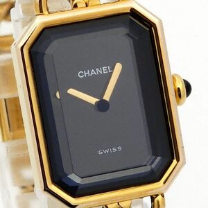 1円 CHANEL シャネル プルミエールM QZ 動作品 KN0155T（SA 68）