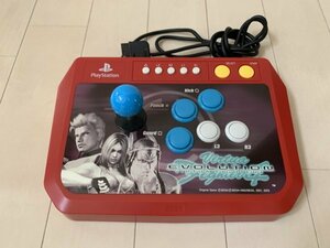 バーチャファイター アーケードコントローラー HORI Virtua Fighter 4 evolution Stick プレイステーション2 【ジャンク】