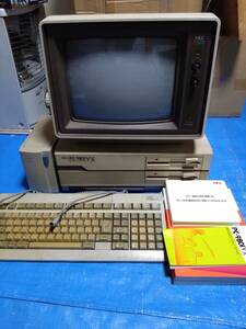 PC-9801VX персональный компьютер жесткий диск (?). суммировать комплект 