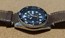 セイコー SEIKO ブラックボーイ SKX013 7S26-0030 ボーイズサイズ38ミリ_画像3