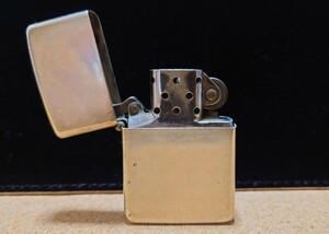 ZIPPO スターリング 80年代 筆記体 純銀 イタリック STERLING SILVER ジッポ