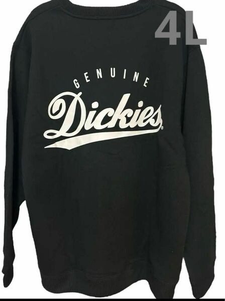 新品タグ付き ディッキーズ　dickies プリント　トレーナー 4L