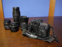 ジャンク　CANONEOS 7D ボディ　レンズ　バッテリー　まとめ Canon キャノン EOS デジタル一眼レフ_画像2