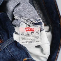 古着 濃紺 90年代 リーバイス Levi's 501-0115 ストレートデニムパンツ USA製 メンズw30 ヴィンテージ /evb004886_画像4