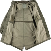 古着 80年代 米軍実品 PARKA NIGHT CAMOUFLAGE DESERT 迷彩柄 ナイトデザートカモ モッズコート USA製 メンズS ヴィンテージ /eaa416113_画像3