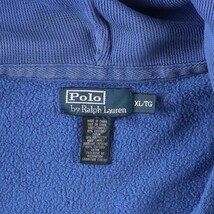 古着 ラルフローレン Ralph Lauren POLO by Ralph Lauren スウェットフルジップパーカー メンズXL /eaa416398_画像3