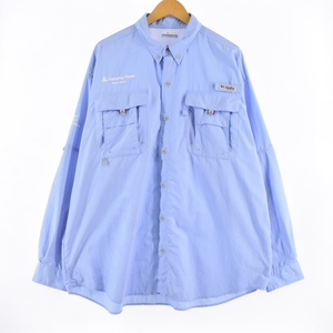 古着 コロンビア Columbia PFG 長袖 ボタンダウン フィッシングシャツ メンズXXL /eaa334576 【SS2403】