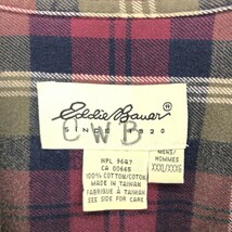 古着 ビッグサイズ 00年代 エディーバウアー Eddie Bauer 長袖 フランネルチェックシャツ メンズXXXL /eaa422308_画像3