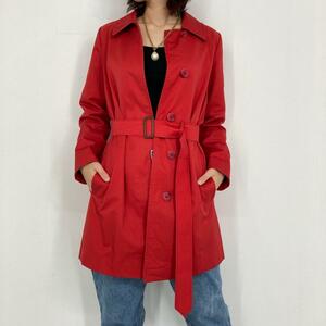 古着 バーバリー Burberry's ステンカラーコート バルマカーンコート 英国製 レディースM /eaa293124 【SS2403】