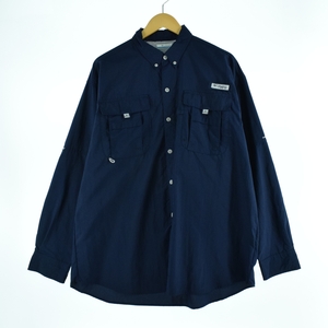 古着 コロンビア Columbia PFG 長袖 ボタンダウン フィッシングシャツ メンズXXL /eaa345367 【SS2403】