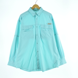 古着 コロンビア Columbia PFG 長袖 ボタンダウン フィッシングシャツ メンズXXL /eaa345369 【SS2403】