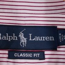 古着 ラルフローレン Ralph Lauren CLASSIC FIT クラシックフィット 長袖 ボタンダウンストライプシャツ メンズXXL /eaa316548 【SS2403】_画像3