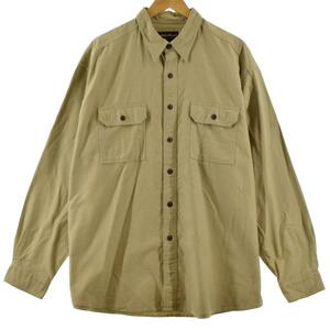 古着 エディーバウアー Eddie Bauer 長袖 コットンシャツ メンズXXL /eaa308251 【SS2403】