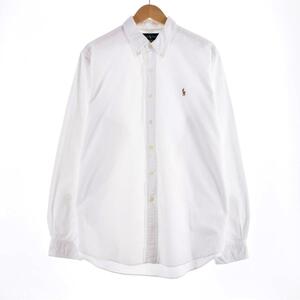 古着 ラルフローレン Ralph Lauren CUSTOM FIT 長袖 ボタンダウンシャツ メンズXXL /eaa308367 【SS2403】