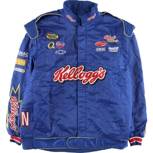 古着 CHASE AUTHENTICS Kellogg's ケロッグ レーシングジャケット メンズXXL /eaa394359 【SS2403】