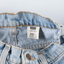 古着 90年代 リーバイス Levi's 550 テーパードジーンズ デニムパンツ レディースM(w26) ヴィンテージ【エルル】 /eaa323940 【SS2403】_画像3