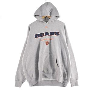 古着 NFL CHICAGO BEARS シカゴベアーズ スウェットプルオーバーパーカー メンズXL /eaa324275 【SS2403】