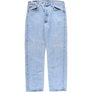 古着 90年代 リーバイス Levi's リーバイス501 ジーンズ ストレートデニムパンツ USA製 メンズw34 ヴィンテージ /eaa347309 【SS2403】