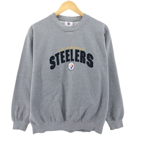 古着 NFL NFL PITTSBURGH STEELERS ピッツバーグスティーラーズ スウェットシャツ トレーナー メンズL /eaa377169 【SS2403】