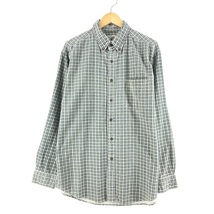 古着 ジェイクルー J.Crew ボタンダウン 長袖 シャモアクロスシャツ メンズL /eaa352685 【SS2403】_画像1