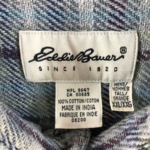 古着 00年代 エディーバウアー Eddie Bauer チェック柄 長袖 ボタンダウン ヘビーネルシャツ メンズXXL /eaa356524 【SS2403】_画像3