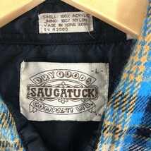 古着 SAUGATUCK チェック柄 長袖 ヘビーネルシャツ メンズL /eaa359676 【SS2403】_画像3