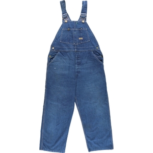  б/у одежда 80 годы Oshkosh Osh kosh Denim комбинезон USA производства мужской w41 Vintage /eaa355267 [SS2403]