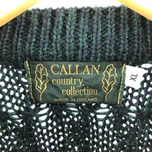 古着 CALLAN フィッシャーマン アランニットセーター アイルランド製 メンズXL /eaa384814 【SS2403】_画像3