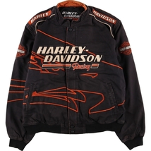 古着 ハーレーダビッドソン Harley-Davidson レーシングジャケット メンズXL /eaa387592 【SS2403】_画像1