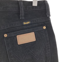 古着 90年代 ラングラー Wrangler 936WBK ブラックデニムパンツ USA製 メンズw29 ヴィンテージ /taa001207 【SS2403】_画像4