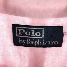 古着 ビックサイズ ラルフローレン Ralph Lauren POLO by Ralph Lauren 長袖 リネンシャツ メンズXXXL /eaa371429 【SS2403】_画像3