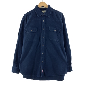 古着 リーバイス Levi's 長袖 シャモアクロスシャツ メンズXL /eaa370877 【SS2403】