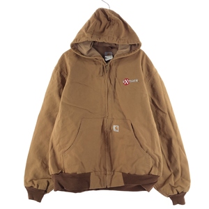 古着 カーハート Carhartt アクティブジャケット ダック地ワークジャケット USA製 メンズXXL /eaa372634 【SS2403】