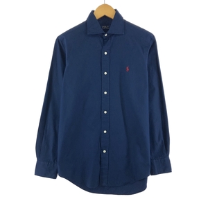 古着 ラルフローレン Ralph Lauren POLO RALPH LAUREN 長袖 コットンシャツ メンズS /eaa374695 【SS2403】