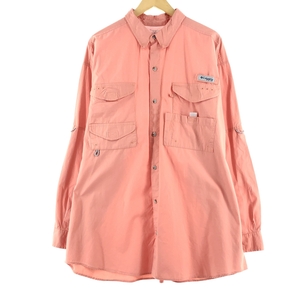 古着 コロンビア Columbia PFG 長袖 フィッシングシャツ メンズXL /eaa374225 【SS2403】