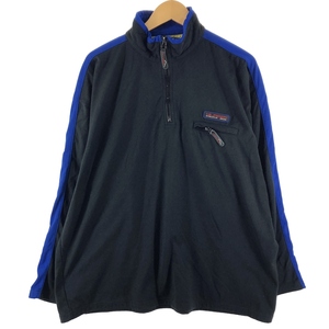 古着 90年代 トミーヒルフィガー TOMMY HILFIGER ハーフジップ フリースプルオーバー メンズXL ヴィンテージ /eaa359105 【SS2403】