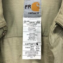 古着 カーハート Carhartt FRシリーズ 長袖 ボタンダウン ワークシャツ メンズM /eaa424222_画像3