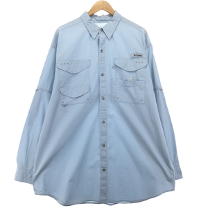 古着 コロンビア Columbia PFG 長袖 フィッシングシャツ メンズXXL /eaa422694