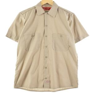 古着 ディッキーズ Dickies 半袖 ワークシャツ メンズM /eaa257152 【LP2311】