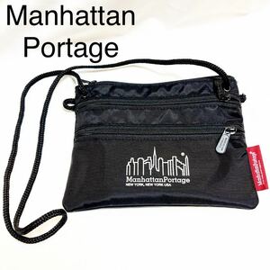 Manhattan Portage マンハッタンポーテージ ショルダーバッグ ミニショルダー サコッシュ ポーチ ブラック 黒 【OKMR271】