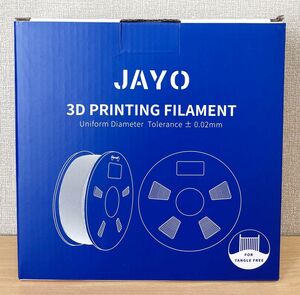 【3D プリンター】JAYO 3D PRINTING FILAMENT 1.75mm 高品質 フィラメント シルバー