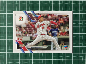 ★TOPPS 2021 NPB プロ野球 #142 栗林良吏［広島東洋カープ］ベースカード「BASE」ルーキー「RC」★