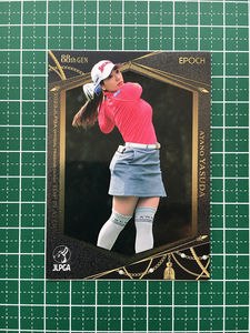 ★EPOCH 2023 JLPGA 女子ゴルフ TOP PLAYERS #88 安田彩乃［フリー］レギュラーカード★