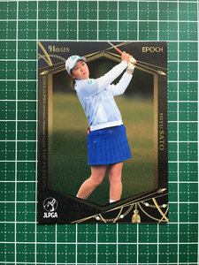 ★EPOCH 2023 JLPGA 女子ゴルフ TOP PLAYERS #28 佐藤心結［ニトリ］レギュラーカード★