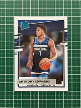 ★PANINI 2020-21 NBA DONRUSS #201 ANTHONY EDWARDS［MINNESOTA TIMBERWOLVES］ベースカード「RATED ROOKIE」ルーキー「RC」★_画像1