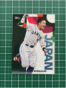 ★TOPPS MLB 2023 JAPAN EDITION #WBC-5 村上宗隆／MUNETAKA MURAKAMI［侍ジャパン］インサートカード「WBC JAPANESE NATIONAL TEAM」★