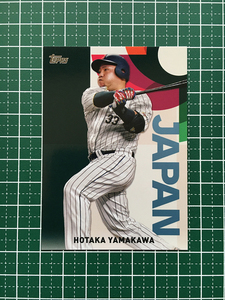 ★TOPPS MLB 2023 JAPAN EDITION #WBC-23 山川穂高／HOTAKA YAMAKAWA［侍ジャパン］インサートカード「WBC JAPANESE NATIONAL TEAM」★