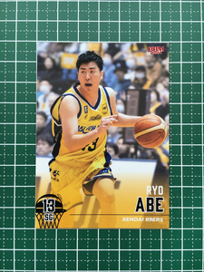 ★BBM B.LEAGUE 2023-24 FAST BREAK 1st HALF #005 阿部諒［仙台89ERS］レギュラーカード★