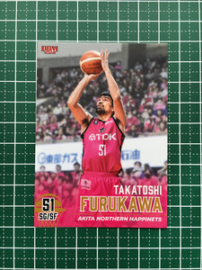 ★BBM B.LEAGUE 2023-24 FAST BREAK 1st HALF #009 古川孝敏［秋田ノーザンハピネッツ］レギュラーカード★