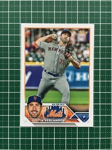 ★TOPPS MLB 2023 SERIES 2 #425 JUSTIN VERLANDER［NEW YORK METS］ベースカード「BASE」★